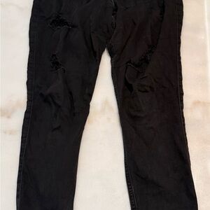 Hollister high rise jean distressed legging